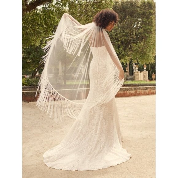 Maggie Sottero Dover Wedding Gown Size 14 NEW - Picture 2 of 11